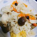 クックZALFUV☆'s cooksnap of when they made ゴボウ香る♪すき焼きリメイク炊き込みご飯.