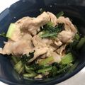 料理ニガテ系女子☆'s cooksnap of when they made 豚バラと小松菜のニンニク炒め.