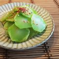 すんずく娘's cooksnap of when they made ブロッコリーの茎でザーサイもどき.