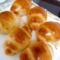 まちの助's cooksnap of when they made オーブントースターで手作りふわふわパン☆.