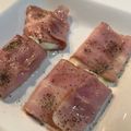 クックFUKKY☆'s cooksnap of when they made 簡単おつまみ☆モッツアレラのベーコン巻き.