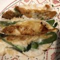 料理ニガテ系女子☆'s cooksnap of when they made 卵不要♫チーズ&ピーマンのささみフライ.