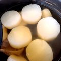 ♬ANRI♬'s cooksnap of when they made 米のとぎ汁で茹でた味しみ大根.