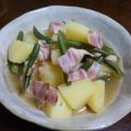 水玉クローバー's cooksnap of when they made 簡単ジャガイモとベーコンのバター醤油煮.