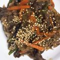 おーすけまる's cooksnap of when they made フライパンでプルコギ.