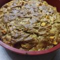 ぽっとぽっとちん's cooksnap of when they made 柿３個消費・サラダ油☆きな粉ケーキ♪.
