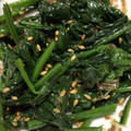 ロメロメロメロ's cooksnap of when they made 簡単 ほうれん草の和風ナムル.