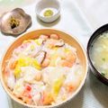ピンクローズ☆'s cooksnap of when they made 湯葉あんかけご飯～京のおばんざい風.