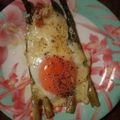inLondon's cooksnap of when they made アスパラのソテー☆とろ〜りチーズ卵添え.