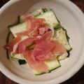 inLondon's cooksnap of when they made 副菜に♪生ハムとズッキーニの簡単サラダ.