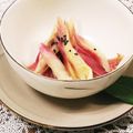 クックHG9V8Y☆'s cooksnap of when they made レンチンで簡単！ミョウガの甘酢漬け.