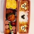 ◎ri76ma22◎'s cooksnap of when they made 簡単キャラ弁☆ダッフィー&シェリーメイ.