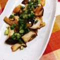 saalalan's cooksnap of when they made キノコの甘ポン酢炒め.