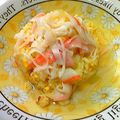うさ★わん's cooksnap of when they made かに風味あんかけチャーハン.