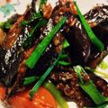 banbonmama's cooksnap of when they made 茄子とニラと豚ミンチの甜麺醤炒め.