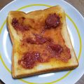 ＊なぁ＊'s cooksnap of when they made 食パン☆苺ジャムマーガリン.