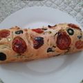 akoreana's cooksnap of when they made グリラーで、HMで作る　具沢山ケークサレ.