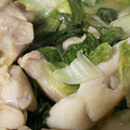 よーよー1970's cooksnap of when they made 小松菜と鶏もものオイスター炒め.
