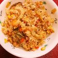 みちばたの花's cooksnap of when they made ☆　ゴーヤチャーハン　☆.