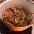 gyu★'s cooksnap of when they made アルザス名物。ルクルーゼでシュークルート.