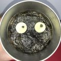 torocheese's cooksnap of when they made 簡単。のり弁でキャラ弁。.