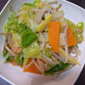 9b_pencil's cooksnap of when they made 鮭中骨缶で☆鮭のちゃんちゃん焼き風.