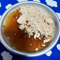 みれいく's cooksnap of when they made 材料3つ！こどもと一緒に♪豆乳寒天.