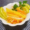 辰夫女子's cooksnap of when they made 酢の物嫌いも改善！柿入り紅白なます.