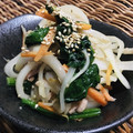 料理男子部's cooksnap of when they made 法蓮草と新玉葱と人参、ツナで和えただけ♬.