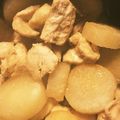 ☆しいたんママ☆'s cooksnap of when they made 大根と鶏むね煮☆レンジで調理.