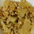 ひろみつばち's cooksnap of when they made 大根そぼろ味噌煮物♪簡単鶏ひき肉.