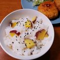 chako太郎's cooksnap of when they made さつまいもご飯.