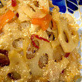 よしよしのキッチン☆'s cooksnap of when they made 簡単！！れんこんと人参のきんぴら♪.