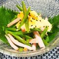 辰夫女子's cooksnap of when they made 時短！いんげんとハムのゴママヨネーズ.