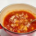 ☆megunyan☆'s cooksnap of when they made 【糖質制限】大豆メインのトマトスープ.