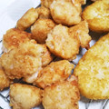 ayamiu620's cooksnap of when they made 簡単れんこん海老入り揚げだんご.