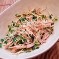 あーこ姐's cooksnap of when they made 貝割れハムサラダ☆ミ.
