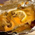 ゆちゃぷに's cooksnap of when they made 味噌バターがたまらない　鮭のホイル焼き.