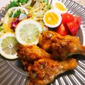 gomapon's cooksnap of when they made おうちで本格☆手羽元のタンドリーチキン.