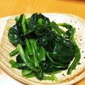 ♪ミチル♪'s cooksnap of when they made ☆簡単☆ほうれん草のナムル.
