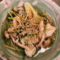 くぅん's cooksnap of when they made 豆苗と豚肉のスープ♪.