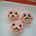 ＊sanacchi＊'s cooksnap of when they made ソーセージでさくらゴマ☆キャラおかず.