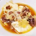 caoruchang's cooksnap of when they made 簡単♪豚バラで肉豆腐！.