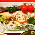 ぽんきちっちーず's cooksnap of when they made サーモンの包み焼き.