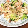 kaoleee's cooksnap of when they made 手軽にブロッコリーときのこのバター炒め.