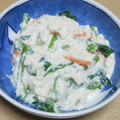 ＊丹子＊'s cooksnap of when they made 簡単！小松菜とつるむらさきの白和え♪.