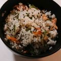 わしワシわし's cooksnap of when they made 時短！鮭ハラスとしそごはん.