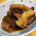 クックにくにく's cooksnap of when they made 絶品♪圧力鍋で柔らかトロトロ豚角煮.