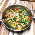 りょーこ0520's cooksnap of when they made 豚バラとニンニクの芽オイスターソース炒め.