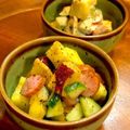 中村ベーカリー's cooksnap of when they made さつま芋とハム胡瓜のオリーブオイルサラダ.